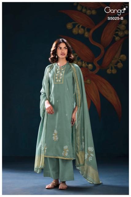 Ganga fiori 5025 wholesale dress material in mumbai mumbai maharashtra